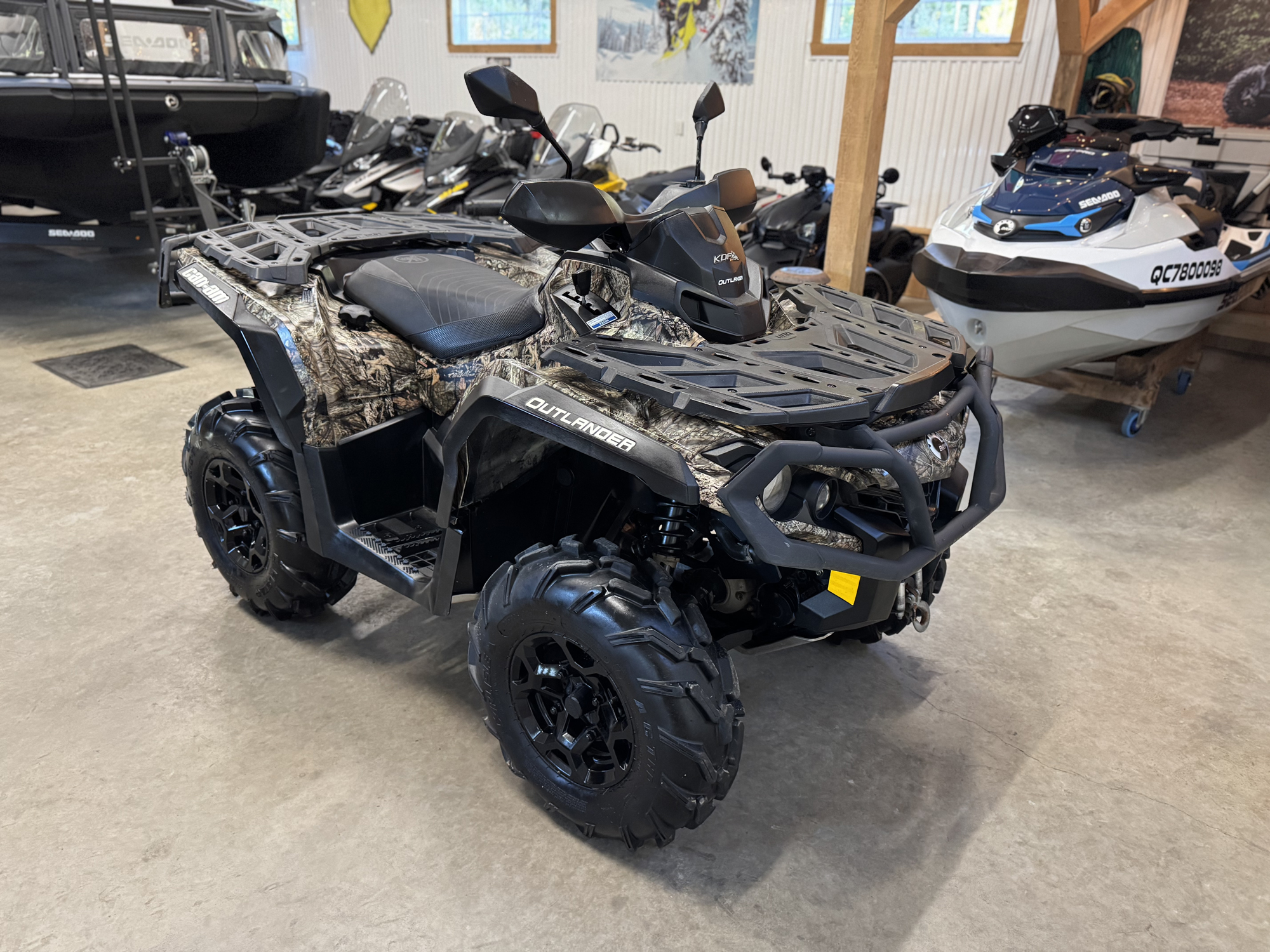 #25142 Can-Am Outlander XT Oak 650 2022 www.KDFsports.com