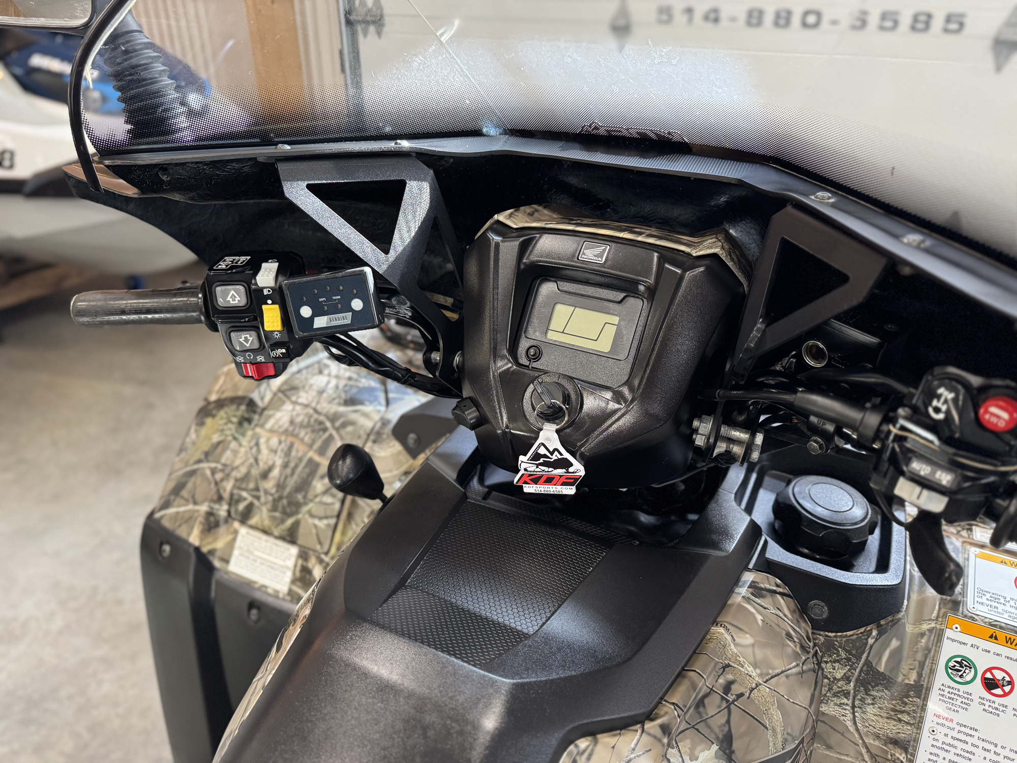 #25162 Honda Rubicon 500 DCT IRS 2017 www.KDFsports.com JOLIETTE